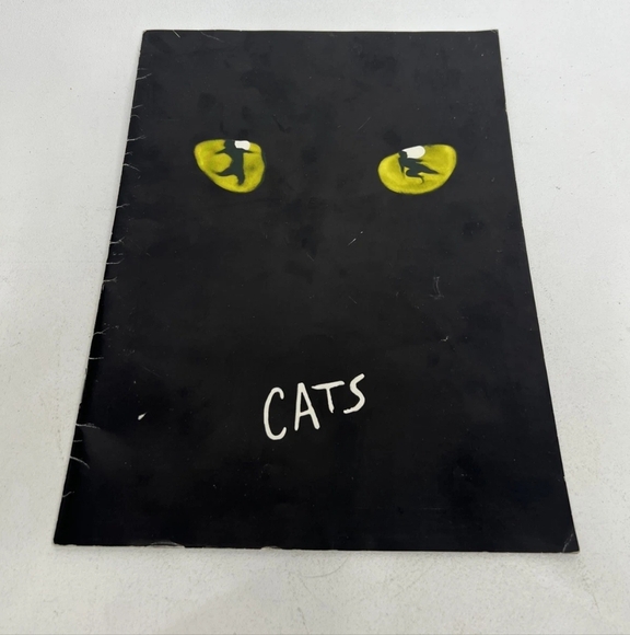 💚 3 For $15 1981 CATS Musical Broadway Program & Cast Bio Insert Chicago - Picture 1 of 7